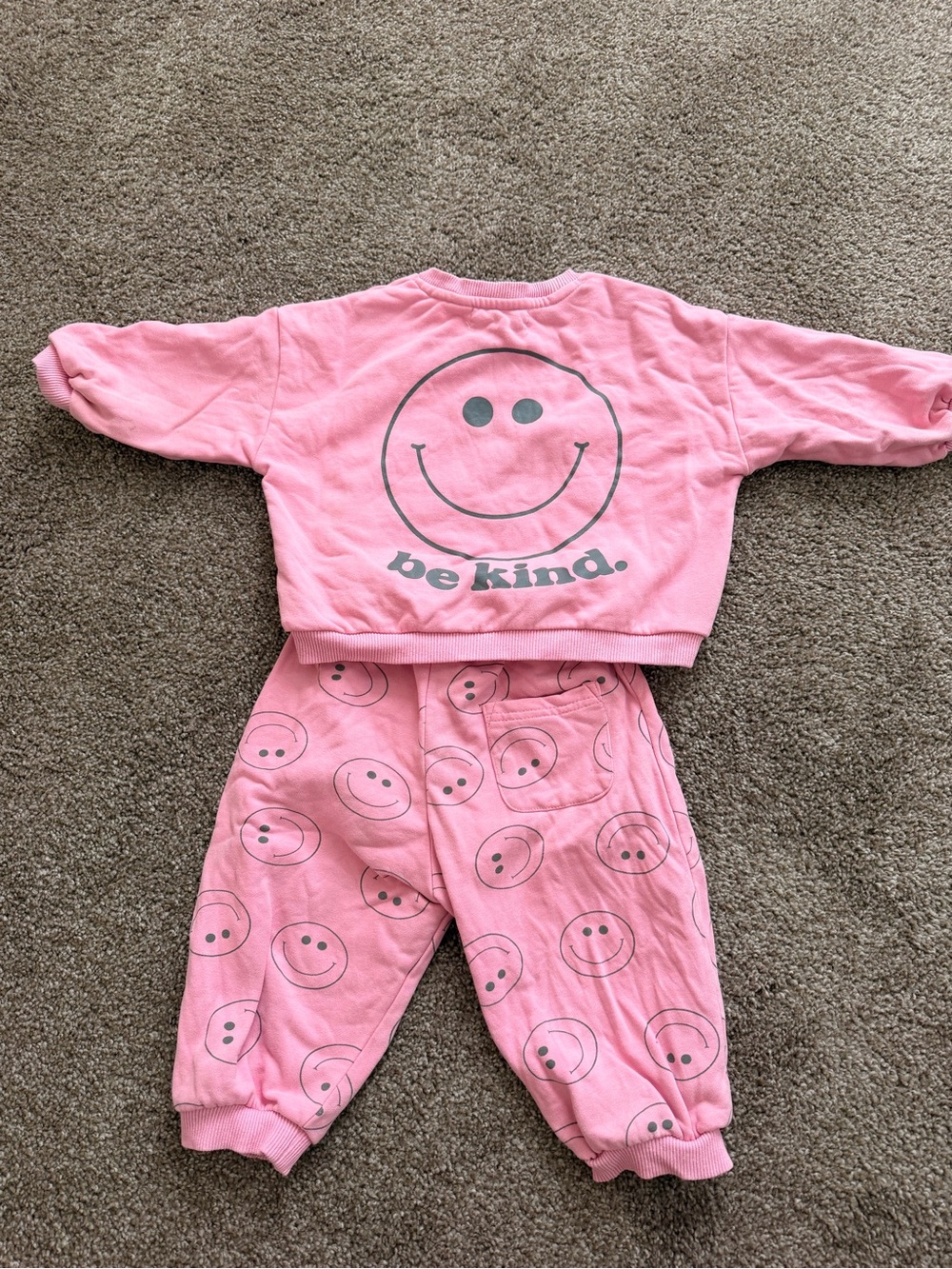 Indy and Pippa Pink Lemonade Sweatsuit